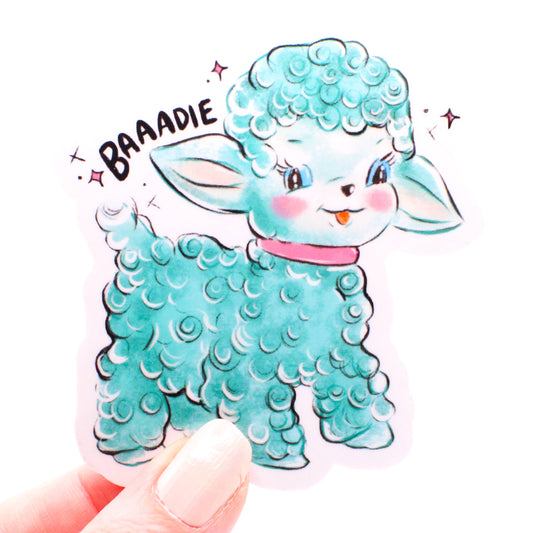 Sticker: Baaadie Lamb