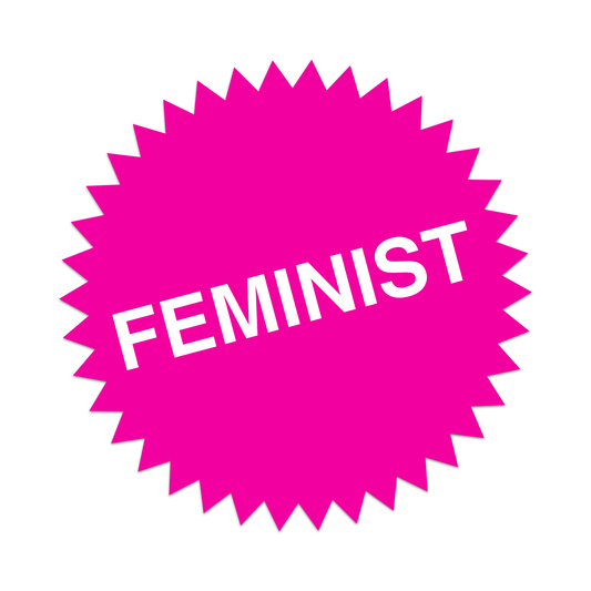 Sticker: Feminist Barbie Sticker