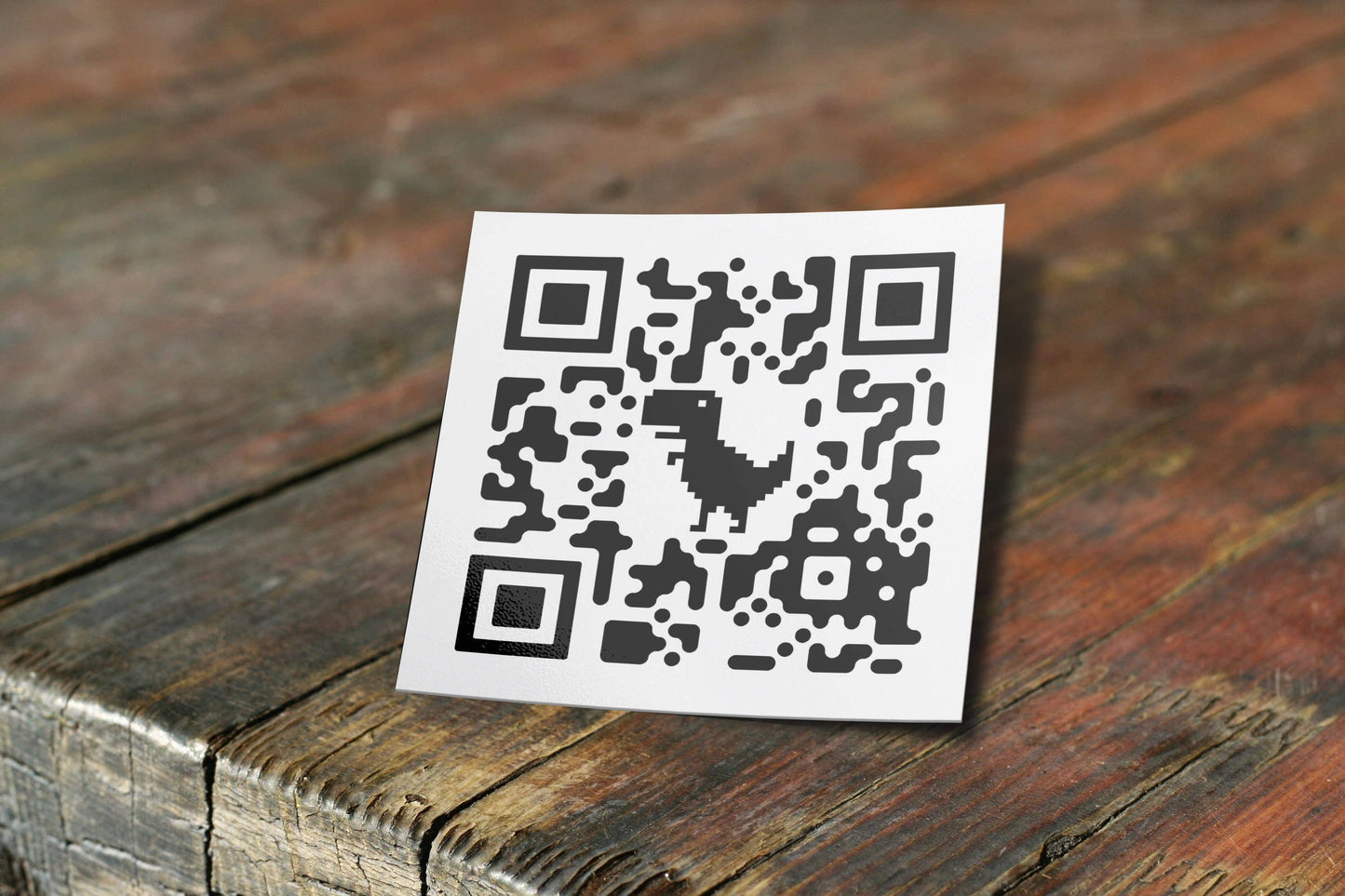 Sticker: Rick Roll Sticker, QR Code Sticker, Meme Sticker, Prank Sticker