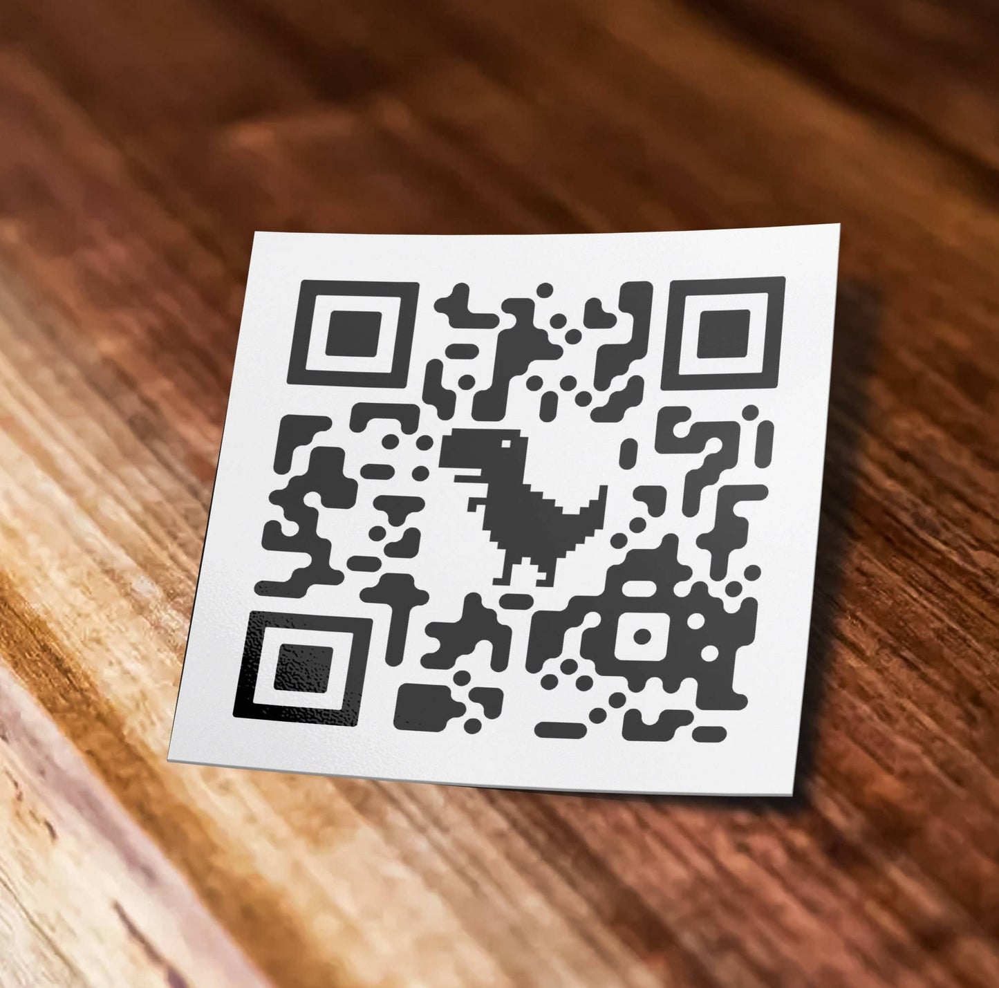 Sticker: Rick Roll Sticker, QR Code Sticker, Meme Sticker, Prank Sticker