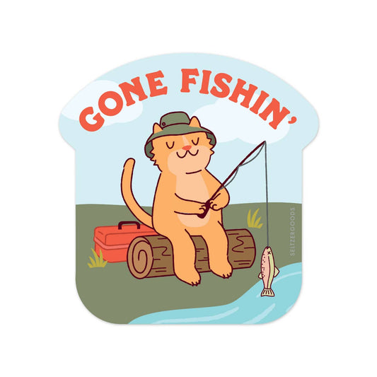 Sticker: Fishing Cat