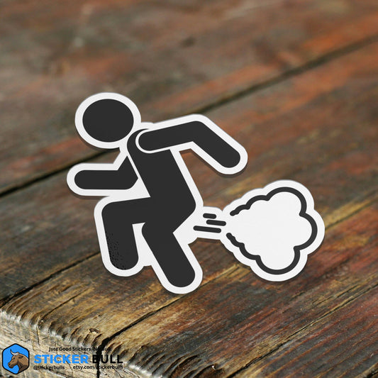 Sticker: Guy Farting