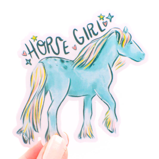 Sticker: Horse Girl