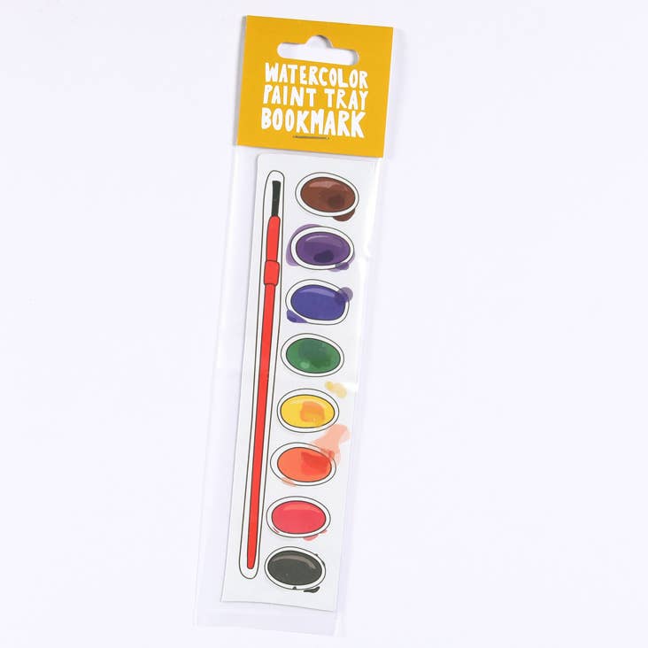 Bookmark-069: Watercolor Paint Tray (it's die cut!)