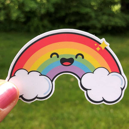 Sticker: Kawaii Cute Rainbow