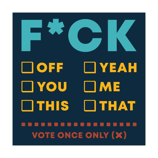 Sticker: F*ck Chart