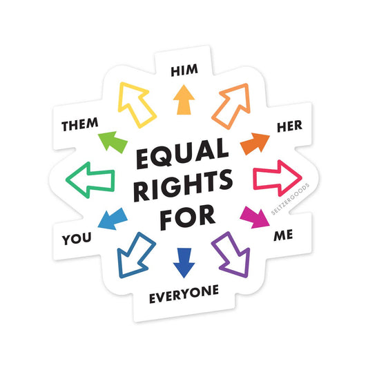 Sticker: Equality Arrows