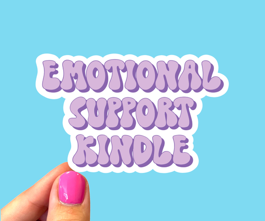 Sticker: Emotional Support Kindle