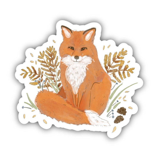 Sticker: Orange Fox