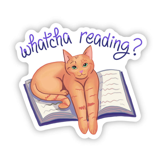 Sticker: Whatcha Reading?