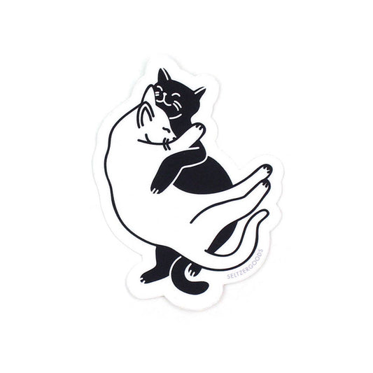 Sticker: Snuggle Cats