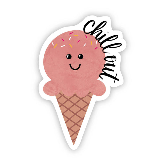 Sticker: Chill out Ice Cream