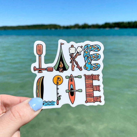 Sticker: Lake Life