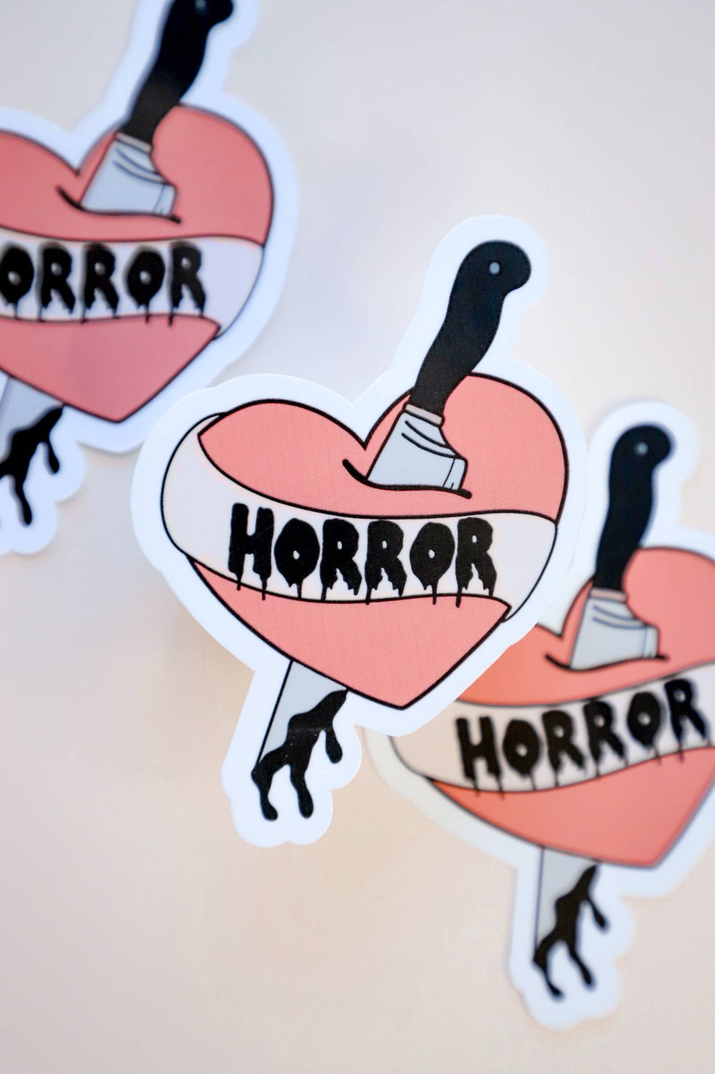 Sticker: Horror - True Crime Heart