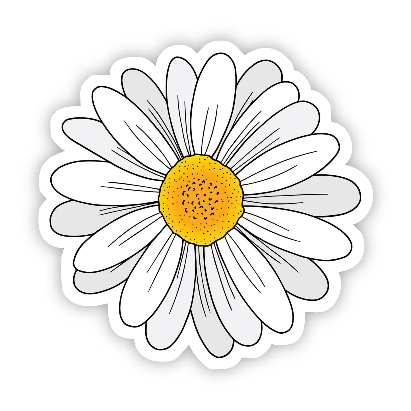 Sticker-Flower-01: Daisy