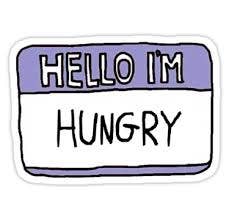 Sticker: Hello I'm Hungry